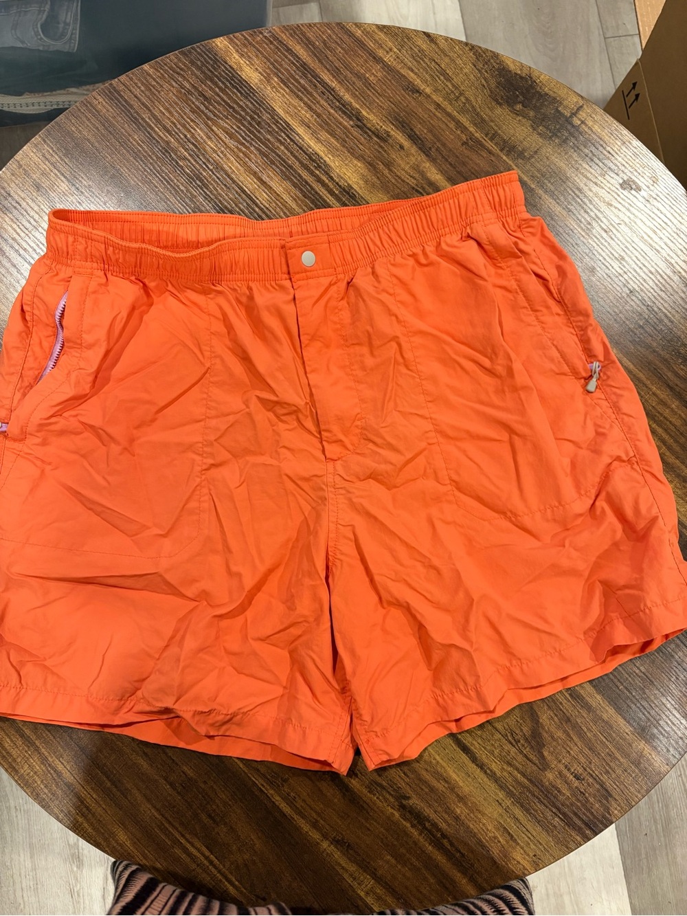 GAP Men's Bright Orange Swim Shorts